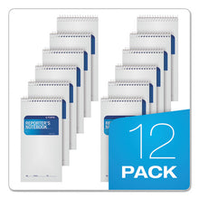 Load image into Gallery viewer, TOPS™ wholesale. TOPS Reporter’s Notebook, Wide-legal Rule, White Cover, 4 X 8, 70 Sheets, 12-pack. HSD Wholesale: Janitorial Supplies, Breakroom Supplies, Office Supplies.