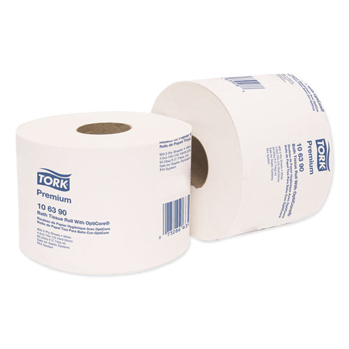 Tork® wholesale. TORK Premium Bath Tissue Roll With Opticore, Septic Safe, 2-ply, White, 800 Sheets-roll, 36-carton. HSD Wholesale: Janitorial Supplies, Breakroom Supplies, Office Supplies.