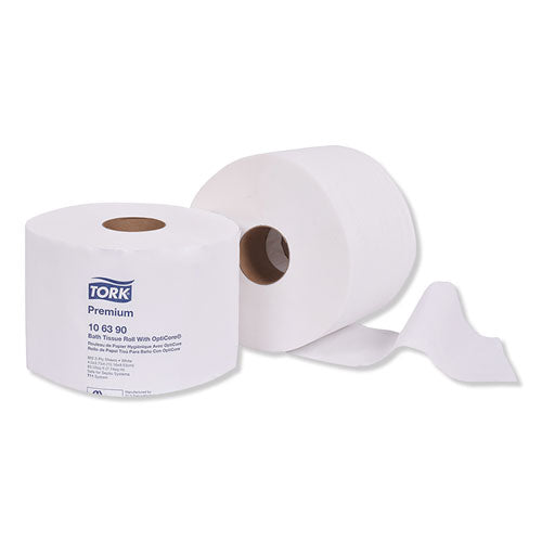 Tork® wholesale. TORK Premium Bath Tissue Roll With Opticore, Septic Safe, 2-ply, White, 800 Sheets-roll, 36-carton. HSD Wholesale: Janitorial Supplies, Breakroom Supplies, Office Supplies.