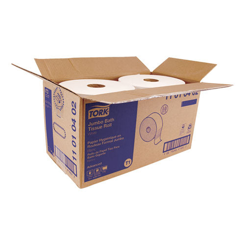 Tork® wholesale. TORK Advanced Jumbo Roll Bath Tissue, Septic Safe, 1-ply, White, 3.48" X 2247 Ft, 6 Rolls-carton. HSD Wholesale: Janitorial Supplies, Breakroom Supplies, Office Supplies.