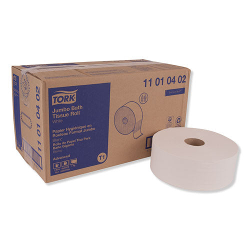 Tork® wholesale. TORK Advanced Jumbo Roll Bath Tissue, Septic Safe, 1-ply, White, 3.48" X 2247 Ft, 6 Rolls-carton. HSD Wholesale: Janitorial Supplies, Breakroom Supplies, Office Supplies.