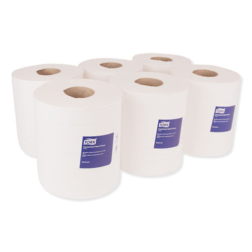 Tork® wholesale. TORK Advanced Centerfeed Hand Towel, 1-ply, 8.25 X 11.8, White, 1000-roll, 6-carton. HSD Wholesale: Janitorial Supplies, Breakroom Supplies, Office Supplies.