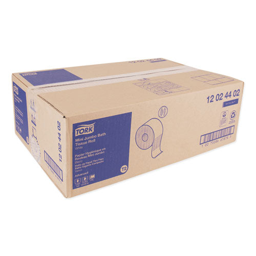 Tork® wholesale. TORK Advanced Mini-jumbo Roll Bath Tissue, Septic Safe, 2-ply, White, 3.48" X 751 Ft, 12 Rolls-carton. HSD Wholesale: Janitorial Supplies, Breakroom Supplies, Office Supplies.