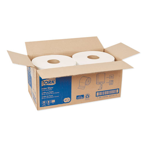 Tork® wholesale. TORK Paper Wiper, Centerfeed, 2-ply, 9 X 13, White, 800-roll, 2 Rolls-carton. HSD Wholesale: Janitorial Supplies, Breakroom Supplies, Office Supplies.