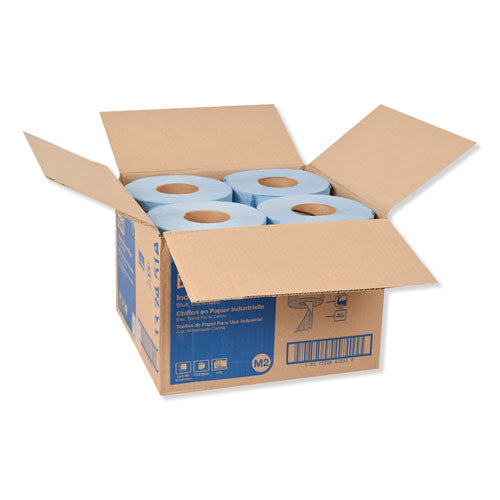 Tork® wholesale. Industrial Paper Wiper, 4-ply, 10 X 15.75, Blue, 190 Wipes-roll, 4 Roll-carton. HSD Wholesale: Janitorial Supplies, Breakroom Supplies, Office Supplies.