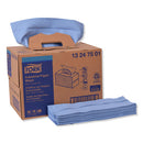 Tork® wholesale. Industrial Paper Wiper, 4-ply, 12.8 X 16.5, Blue, 180-carton. HSD Wholesale: Janitorial Supplies, Breakroom Supplies, Office Supplies.