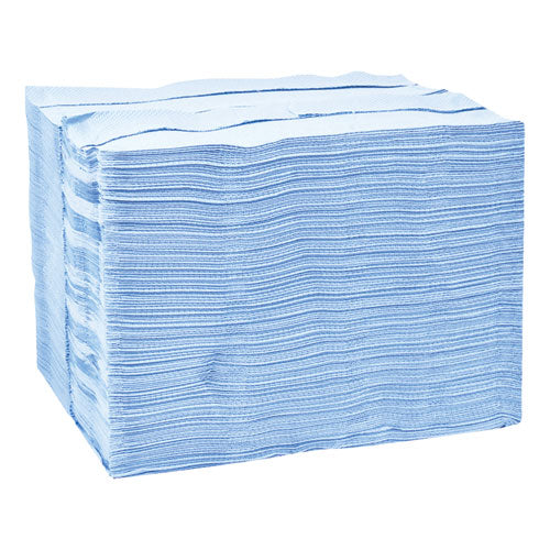 Tork® wholesale. Industrial Paper Wiper, 4-ply, 12.8 X 16.5, Blue, 180-carton. HSD Wholesale: Janitorial Supplies, Breakroom Supplies, Office Supplies.
