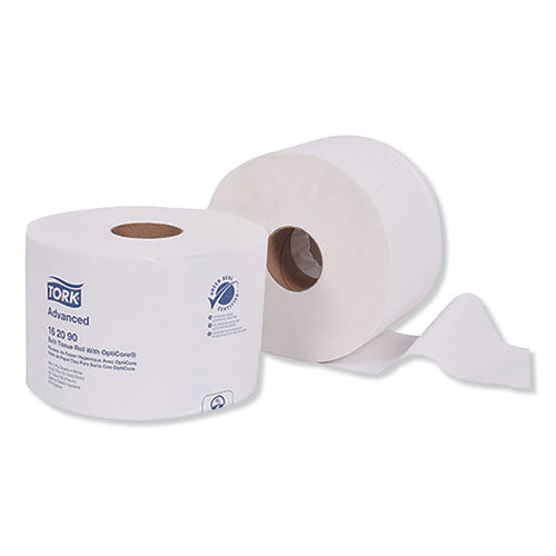 Tork® wholesale. TORK Advanced Bath Tissue Roll With Opticore, Septic Safe, 2-ply, White, 865 Sheets-roll, 36-carton. HSD Wholesale: Janitorial Supplies, Breakroom Supplies, Office Supplies.