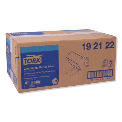 Tork® wholesale. TORK Windshield Towel, 9.13 X 10.25, Blue, 140-pack, 16 Packs-carton. HSD Wholesale: Janitorial Supplies, Breakroom Supplies, Office Supplies.