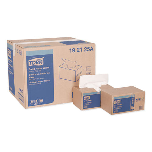 Tork® wholesale. TORK Multipurpose Paper Wiper, 9 X 10.25, White, 110-box, 18 Boxes-carton. HSD Wholesale: Janitorial Supplies, Breakroom Supplies, Office Supplies.