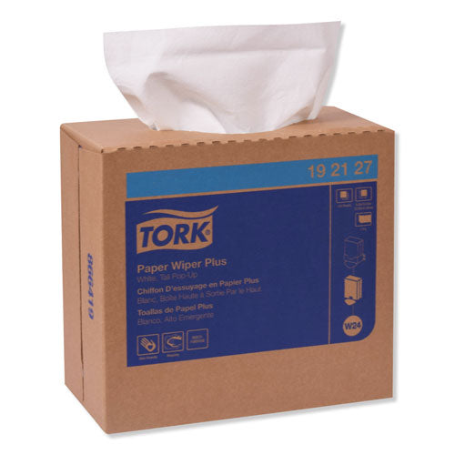 Tork® wholesale. TORK Multipurpose Paper Wiper, 9.25 X 16.25, White, 100-box, 8 Boxes-carton. HSD Wholesale: Janitorial Supplies, Breakroom Supplies, Office Supplies.