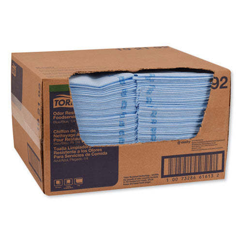Tork® wholesale. Foodservice Cloth, 13 X 24, Blue, 150-box. HSD Wholesale: Janitorial Supplies, Breakroom Supplies, Office Supplies.