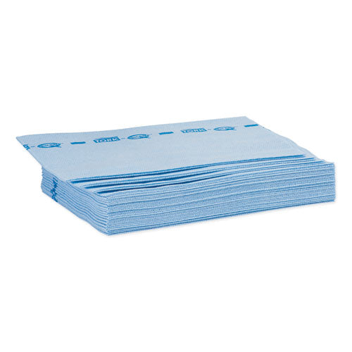 Tork® wholesale. Foodservice Cloth, 13 X 21, Blue, 150-box. HSD Wholesale: Janitorial Supplies, Breakroom Supplies, Office Supplies.