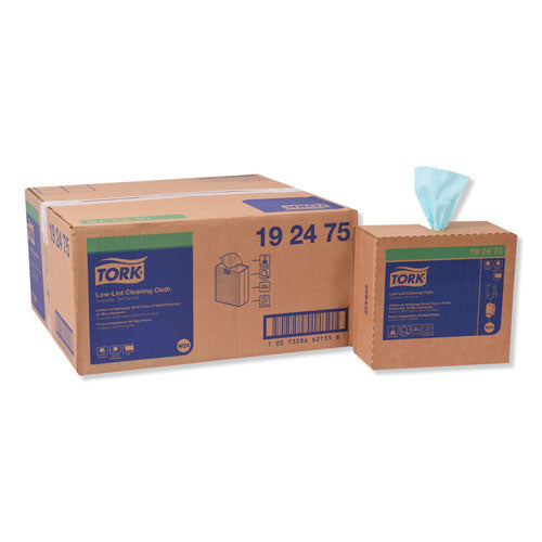 Tork® wholesale. Low-lint Cleaning Cloth, 9 X 16.5, Turquois, 100-box, 8 Boxes-carton. HSD Wholesale: Janitorial Supplies, Breakroom Supplies, Office Supplies.