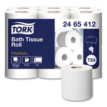 Load image into Gallery viewer, Tork® wholesale. TORK Premium Poly-pack Bath Tissue, Septic Safe, 2-ply, White, 4.1&quot; X 4&quot;, 400 Sheets-roll, 12 Rolls-pack, 4 Packs-carton. HSD Wholesale: Janitorial Supplies, Breakroom Supplies, Office Supplies.