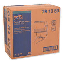 Load image into Gallery viewer, Tork® wholesale. TORK Basic Paper Wiper Roll Towel, 7.68&quot; X 1150 Ft, Natural, 4 Rolls-carton. HSD Wholesale: Janitorial Supplies, Breakroom Supplies, Office Supplies.
