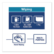 Load image into Gallery viewer, Tork® wholesale. TORK Basic Paper Wiper Roll Towel, 7.68&quot; X 1150 Ft, Natural, 4 Rolls-carton. HSD Wholesale: Janitorial Supplies, Breakroom Supplies, Office Supplies.
