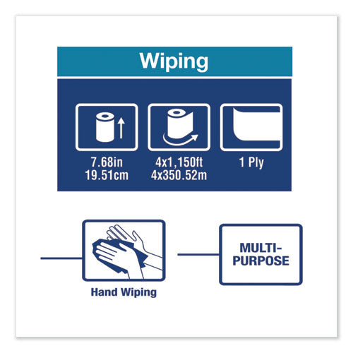 Tork® wholesale. TORK Basic Paper Wiper Roll Towel, 7.68" X 1150 Ft, Natural, 4 Rolls-carton. HSD Wholesale: Janitorial Supplies, Breakroom Supplies, Office Supplies.