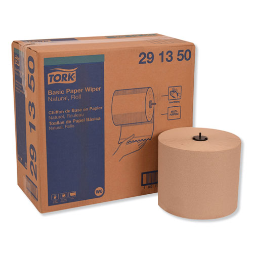 Tork® wholesale. TORK Basic Paper Wiper Roll Towel, 7.68" X 1150 Ft, Natural, 4 Rolls-carton. HSD Wholesale: Janitorial Supplies, Breakroom Supplies, Office Supplies.