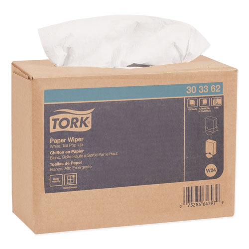 Tork® wholesale. TORK Multipurpose Paper Wiper, 9.75 X 16.75, White, 125-box, 8 Boxes-carton. HSD Wholesale: Janitorial Supplies, Breakroom Supplies, Office Supplies.