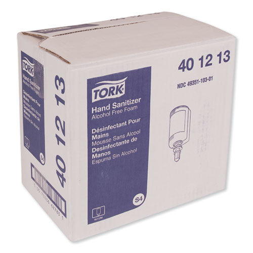 Tork® wholesale. TORK Premium Alcohol-free Foam Sanitizer, 1 L Bottle, 6-carton. HSD Wholesale: Janitorial Supplies, Breakroom Supplies, Office Supplies.