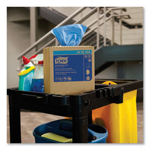 Load image into Gallery viewer, Tork® wholesale. Industrial Paper Wiper, 4-ply, 8.54 X 16.5, Blue, 90 Towels-box, 10 Box-carton. HSD Wholesale: Janitorial Supplies, Breakroom Supplies, Office Supplies.