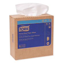 Load image into Gallery viewer, Tork® wholesale. Heavy-duty Paper Wiper, 9.25 X 16.25, White, 90 Wipes-box, 10 Boxes-carton. HSD Wholesale: Janitorial Supplies, Breakroom Supplies, Office Supplies.