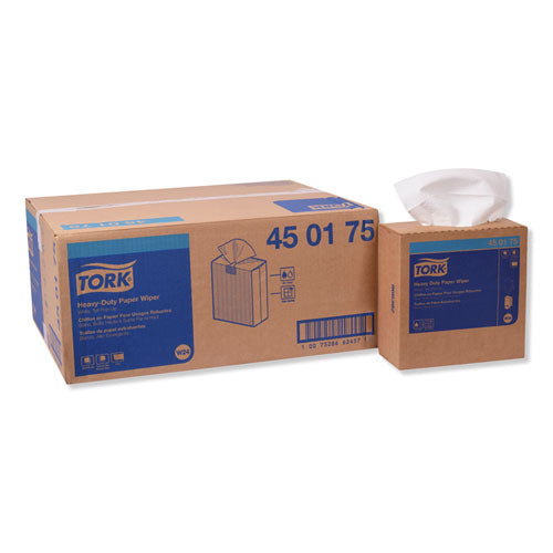 Tork® wholesale. Heavy-duty Paper Wiper, 9.25 X 16.25, White, 90 Wipes-box, 10 Boxes-carton. HSD Wholesale: Janitorial Supplies, Breakroom Supplies, Office Supplies.