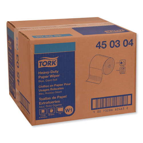 Tork® wholesale. Heavy-duty Paper Wiper, 11.1" X 800 Ft, Blue. HSD Wholesale: Janitorial Supplies, Breakroom Supplies, Office Supplies.