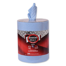 Load image into Gallery viewer, Tork® wholesale. TORK Advanced Shopmax Wiper 450, Centerfeed Refill, 9.9x13.1, Blue, 200-roll, 2 Rolls-carton. HSD Wholesale: Janitorial Supplies, Breakroom Supplies, Office Supplies.