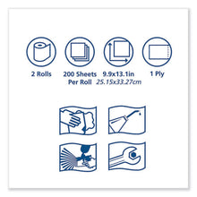 Load image into Gallery viewer, Tork® wholesale. TORK Advanced Shopmax Wiper 450, 8.5 X 10, Blue, 200-bucket, 2 Buckets-carton. HSD Wholesale: Janitorial Supplies, Breakroom Supplies, Office Supplies.