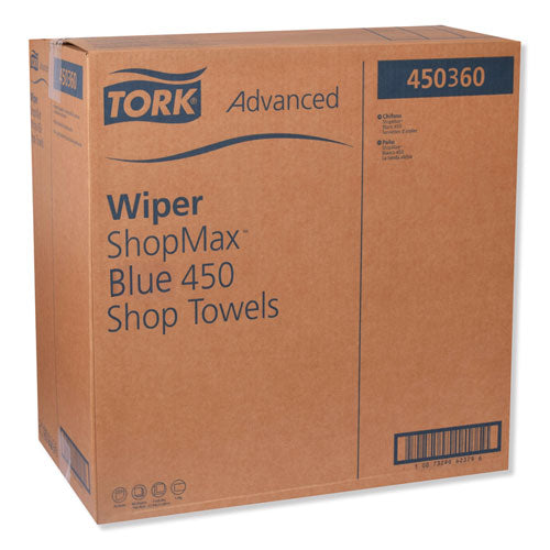 Tork® wholesale. TORK Advanced Shopmax Wiper 450, 11 X 9.4, Blue, 60-roll, 30 Rolls-carton. HSD Wholesale: Janitorial Supplies, Breakroom Supplies, Office Supplies.
