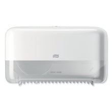 Load image into Gallery viewer, Tork® wholesale. Elevation Coreless High Capacity Bath Tissue Dispenser,14.17 X 5.08 X 8.23,white. HSD Wholesale: Janitorial Supplies, Breakroom Supplies, Office Supplies.