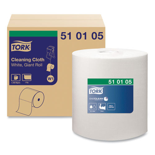 Tork® wholesale. TORK Cleaning Cloth, 12.6 X 13.3, White, 1,100 Wipes-roll. HSD Wholesale: Janitorial Supplies, Breakroom Supplies, Office Supplies.