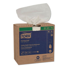 Load image into Gallery viewer, Tork® wholesale. TORK Cleaning Cloth, 8.46 X 16.13, White, 100 Wipes-box, 10 Boxes-carton. HSD Wholesale: Janitorial Supplies, Breakroom Supplies, Office Supplies.