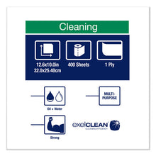 Load image into Gallery viewer, Heavy-duty Cleaning Cloth, 12.6 X 10, White, 400-carton