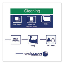 Load image into Gallery viewer, Tork® wholesale. Heavy-duty Cleaning Cloth, 12.6 X 13, White, 50-pack, 6 Packs-carton. HSD Wholesale: Janitorial Supplies, Breakroom Supplies, Office Supplies.