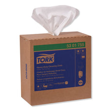 Load image into Gallery viewer, Tork® wholesale. Heavy-duty Cleaning Cloth, 8.46 X 16.13, White, 80-box, 5 Boxes-carton. HSD Wholesale: Janitorial Supplies, Breakroom Supplies, Office Supplies.