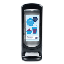 Load image into Gallery viewer, Tork® wholesale. TORK Xpressnap Stand Napkin Dispenser, 9 1-4w X 9 1-4d X 24 1-2h, Black. HSD Wholesale: Janitorial Supplies, Breakroom Supplies, Office Supplies.