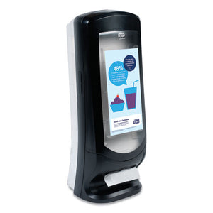 Tork® wholesale. TORK Xpressnap Stand Napkin Dispenser, 9 1-4w X 9 1-4d X 24 1-2h, Black. HSD Wholesale: Janitorial Supplies, Breakroom Supplies, Office Supplies.