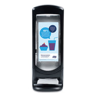 Tork® wholesale. TORK Xpressnap Stand Napkin Dispenser, 9 1-4w X 9 1-4d X 24 1-2h, Black. HSD Wholesale: Janitorial Supplies, Breakroom Supplies, Office Supplies.