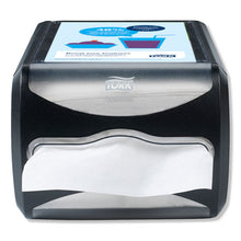 Load image into Gallery viewer, Tork® wholesale. TORK Xpressnap Counter Napkin Dispenser, 7.5 X 12.1 X 5.7, Black. HSD Wholesale: Janitorial Supplies, Breakroom Supplies, Office Supplies.