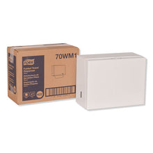 Load image into Gallery viewer, Tork® wholesale. TORK Singlefold Hand Towel Dispenser, 11.75 X 5.75 X 9.25, White. HSD Wholesale: Janitorial Supplies, Breakroom Supplies, Office Supplies.