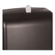 Load image into Gallery viewer, Tork® wholesale. Folded Towel Dispenser, 11.75 X 6.25 X 18, Smoke. HSD Wholesale: Janitorial Supplies, Breakroom Supplies, Office Supplies.