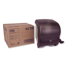 Load image into Gallery viewer, Tork® wholesale. Compact Hand Towel Roll Dispenser, 12.49 X 8.6 X 12.82, Smoke. HSD Wholesale: Janitorial Supplies, Breakroom Supplies, Office Supplies.