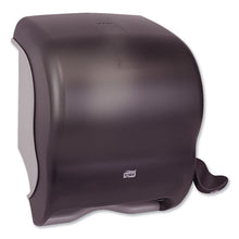 Load image into Gallery viewer, Tork® wholesale. Compact Hand Towel Roll Dispenser, 12.49 X 8.6 X 12.82, Smoke. HSD Wholesale: Janitorial Supplies, Breakroom Supplies, Office Supplies.