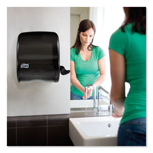 Load image into Gallery viewer, Tork® wholesale. Compact Hand Towel Roll Dispenser, 12.49 X 8.6 X 12.82, Smoke. HSD Wholesale: Janitorial Supplies, Breakroom Supplies, Office Supplies.