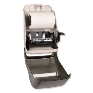 Tork® wholesale. Hand Towel Roll Dispenser, 12.94 X 9.25 X 15.5, Smoke. HSD Wholesale: Janitorial Supplies, Breakroom Supplies, Office Supplies.