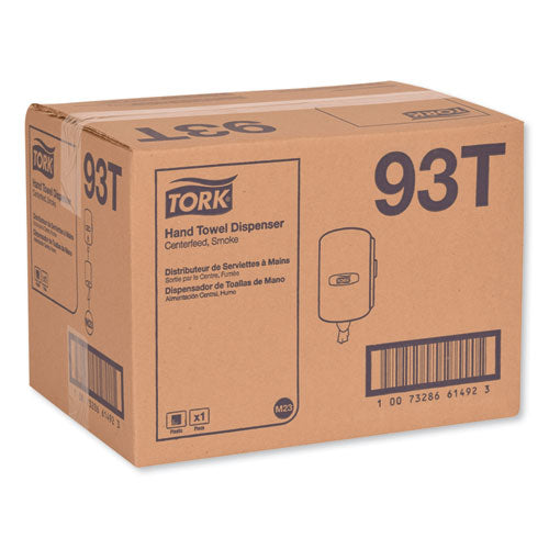 Tork® wholesale. TORK Centerfeed Hand Towel Dispenser, 10.13 X 10 X 12.75, Smoke. HSD Wholesale: Janitorial Supplies, Breakroom Supplies, Office Supplies.