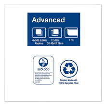 Load image into Gallery viewer, Tork® wholesale. TORK Advanced Masterfold Dispenser Napkins, 1-ply,12&quot; X 17&quot;, White, 6000-carton. HSD Wholesale: Janitorial Supplies, Breakroom Supplies, Office Supplies.